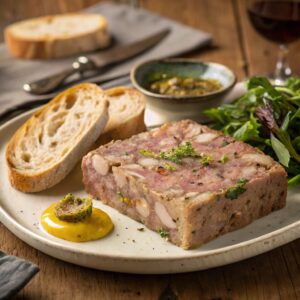 Hausgemachte Landterrine